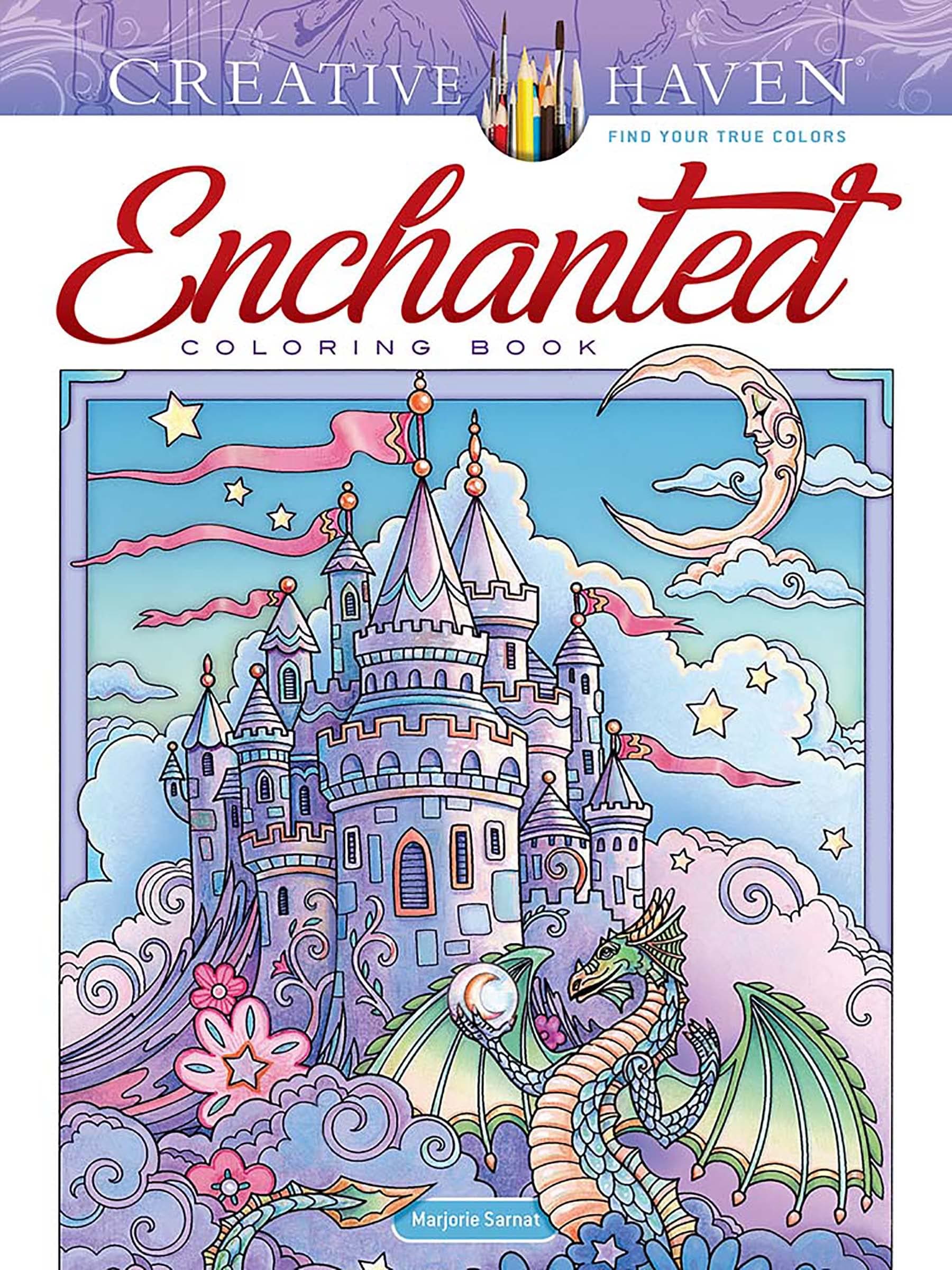 Dover Creative Haven Enchanted Coloring Book