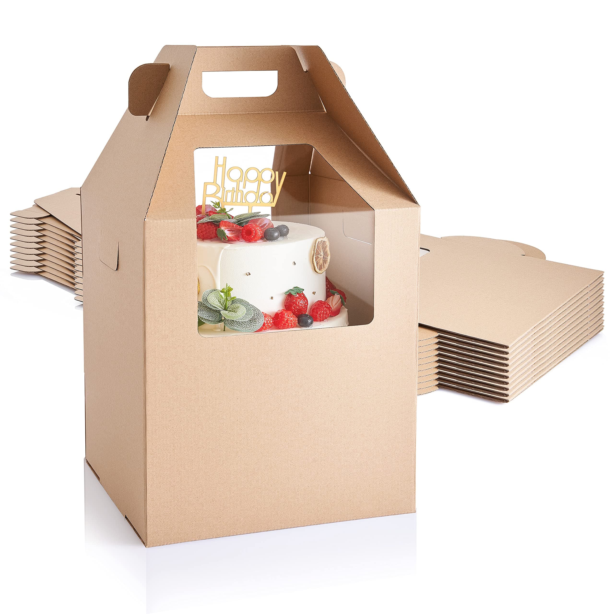 Tall Cake Box (Kraft)