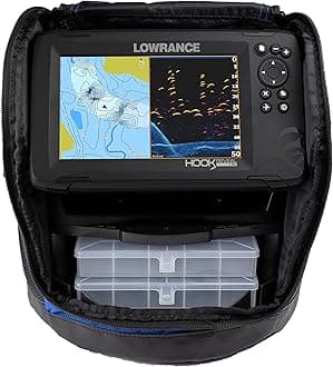 Lowrance Hook Reveal 7 Inch Fish Finders with Transducer, Plus Optional Preloaded Maps