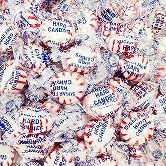 Sugar-Free Starlight Peppermints | 1-Pound Bag | Hard Candy