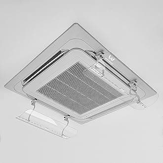 WITFORMS/Cassette - Adjustable AC air Deflector Suitable for Cassette air conditioner's outlets. Enhance Cooling and Heating Circulation, Transparent