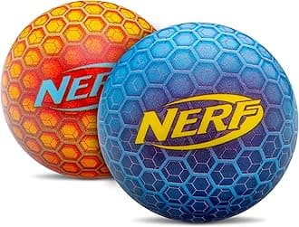 NERF Super High Bounce Ball - Kids Bouncy Ball for Games + Sports - Indoor + Outdoor Fun Toy High-Bounce Ball - Durable + Lightweight - Green