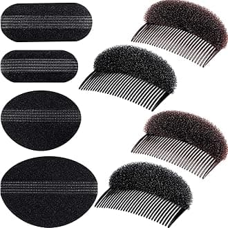 WILLBOND Hair Styling Accessories Bump It up Volume Hair Base Set of 8 Sponge Insert, Include Bun Maker and Styling Braid Tool for Women DIY Hairstyle