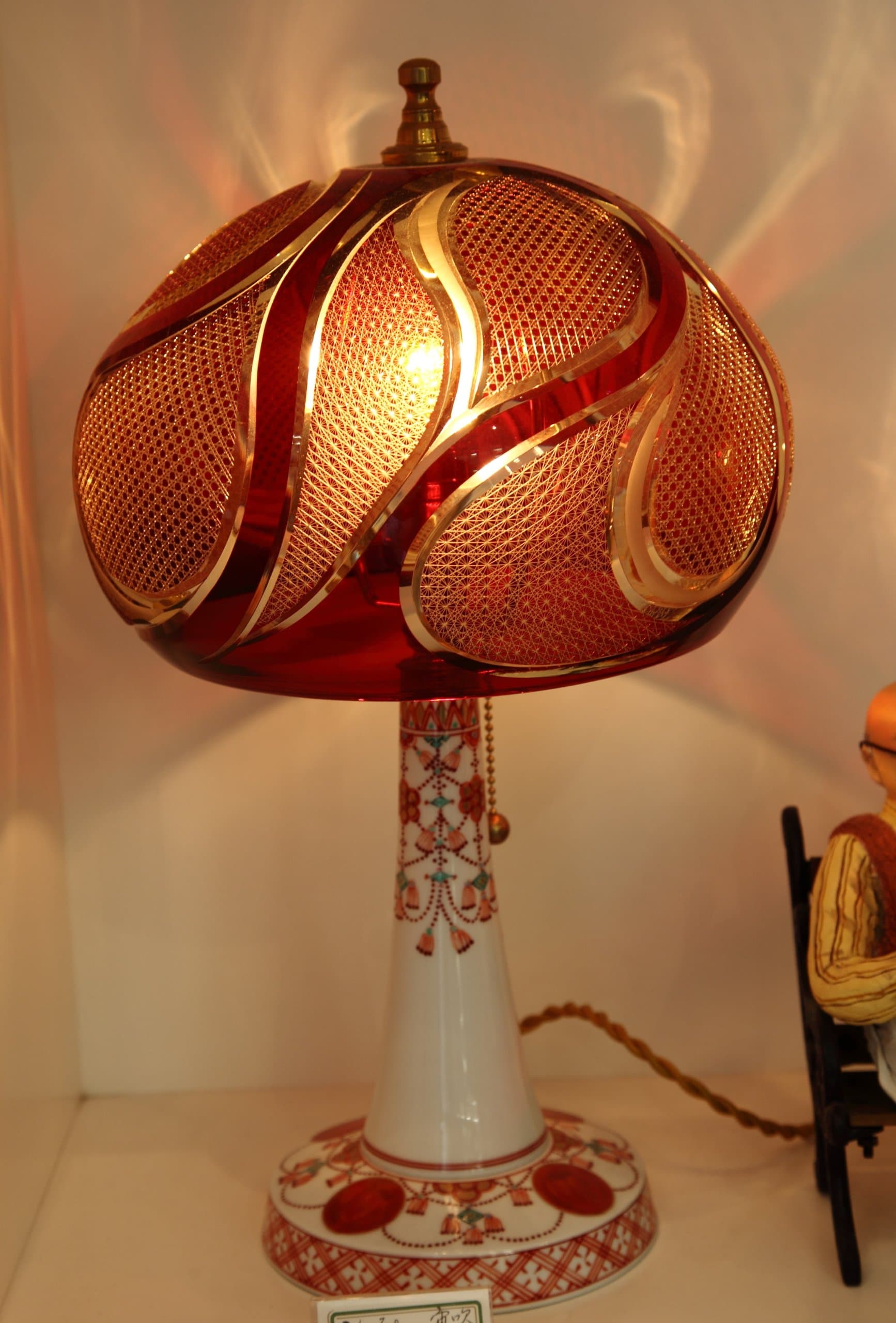 Edo Kiriko Lamp
