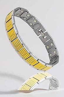 BP Titanium Bracelet Blood Pressure Control Chain Men-Women Bp Monitor Maintain Energy/Blood Circulation/Stamina/Strangth/Body Pain