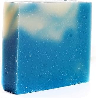 360Feel Cool Water Soap - Handcrafted Castile Natural Soap Bar with Soothing Scent - Handmade with Essential Oils - Ideal Gift for Anniversaries, Weddings and Holiday Stockings - Rich Lather - 5 Ounce