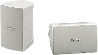 NS-AW194WH High-Performance All-Weather Speakers, White