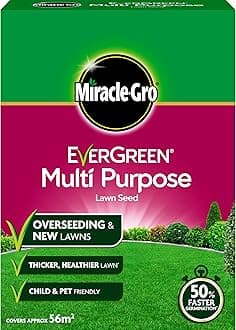 Miracle-Gro EverGreen Multi Purpose Lawn Seed 1.6 kg,Brown,17402