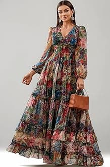 Dress for Women || Western Dresses for Women || One Piece Maxi Dress (L-29-31-1)