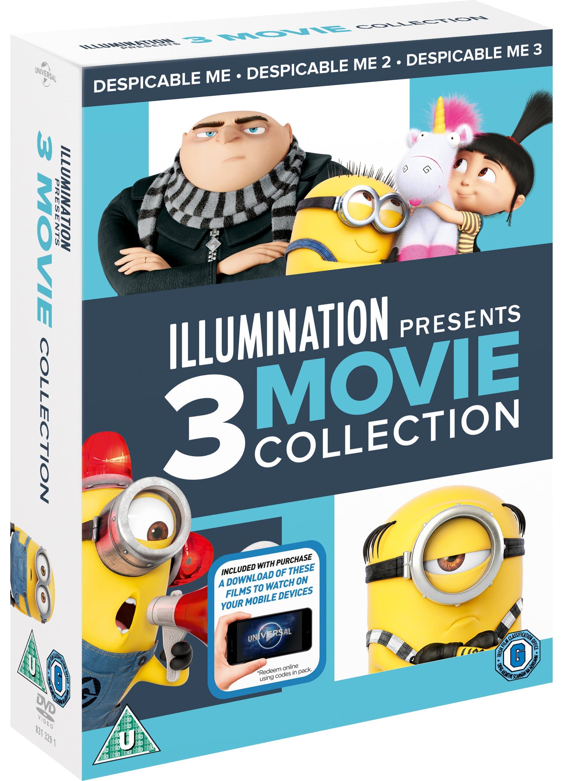 Despicable Me 1-3 [2017]