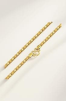 22k (916) Purity BIS Certified Sumptuous Gold Chain For Women