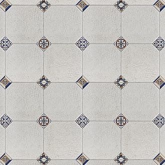 SomerTile Manises Jet Blanco 13-1/8" x 13-1/8" Ceramic Floor and Wall Tile (9 tiles/11.18 sqft.)