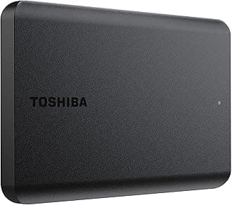 Toshiba Canvio Basics 2TB Portable External Hard Drive USB 3.0, Black - HDTB520XK3AA