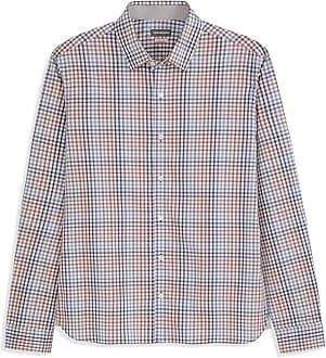 Van Heusen Mens No-Iron Long Sleeve Button Down Shirt, Comfortable Stretch Fabric