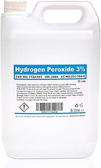 Hydrogen Peroxide 3% 10 Vols. 5L 5 Litre Bottle for Cleaning Disinfecting Bleaching