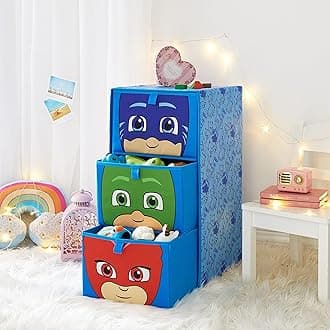 IDEA NUOVAPJ Mask 3 Drawer Soft Storage Unit with Poly Canvas Frame
