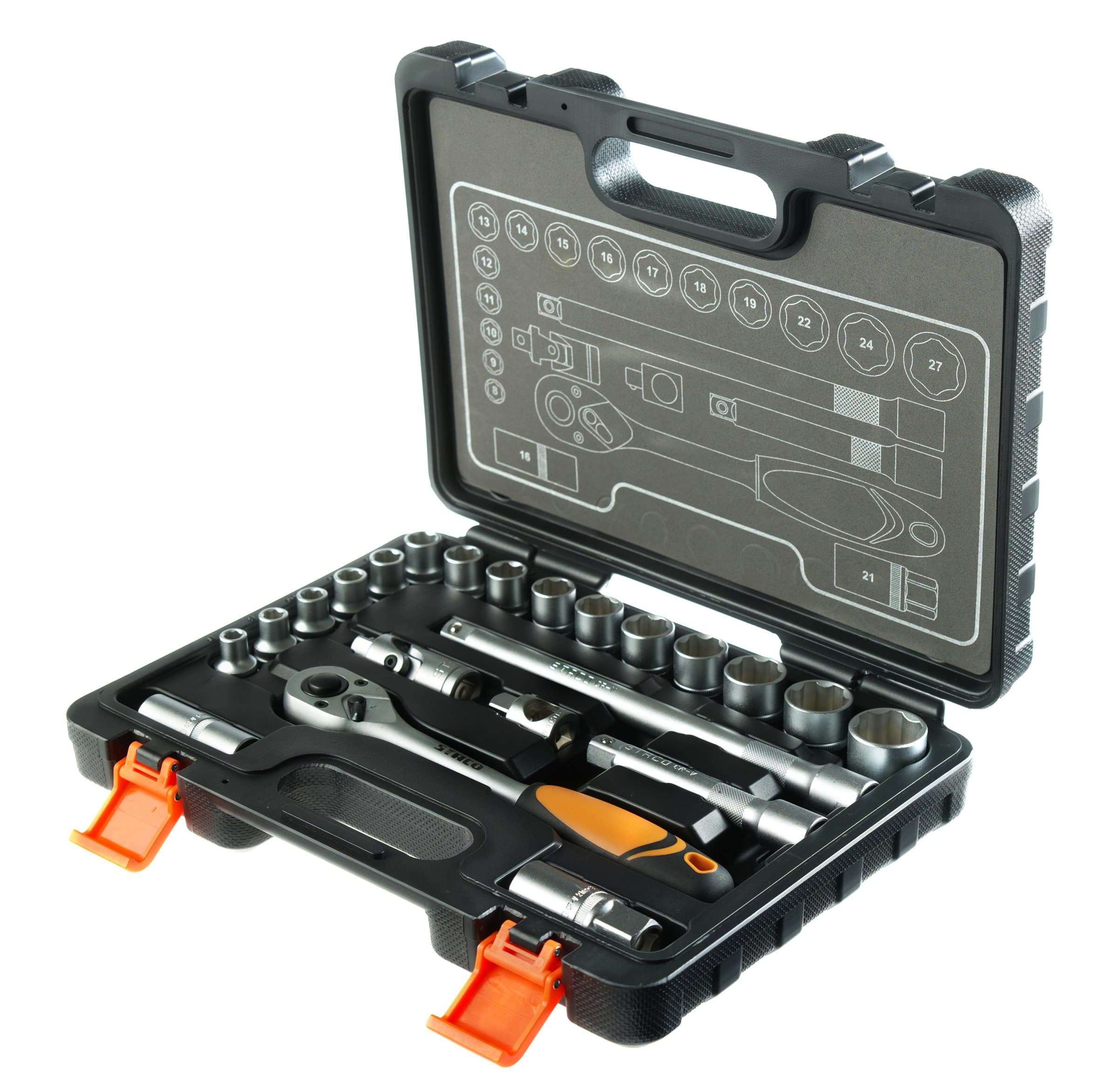 STACO 63022 1/2-inch Socket Set