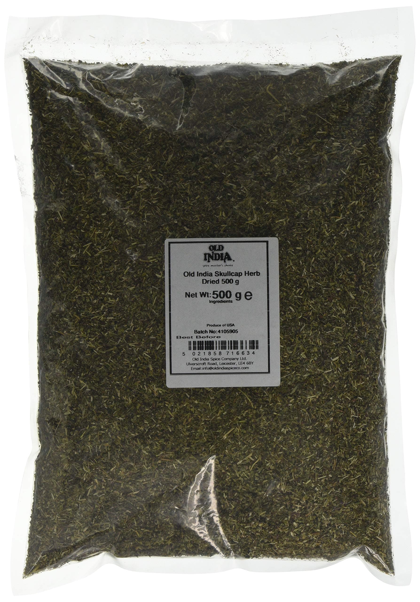 Old India Skullcap Herb Dried 500 g