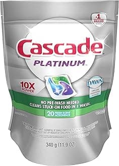 Cascade Platinum Actionpacs Dishwasher Detergent, Fresh Scent, 23 Count