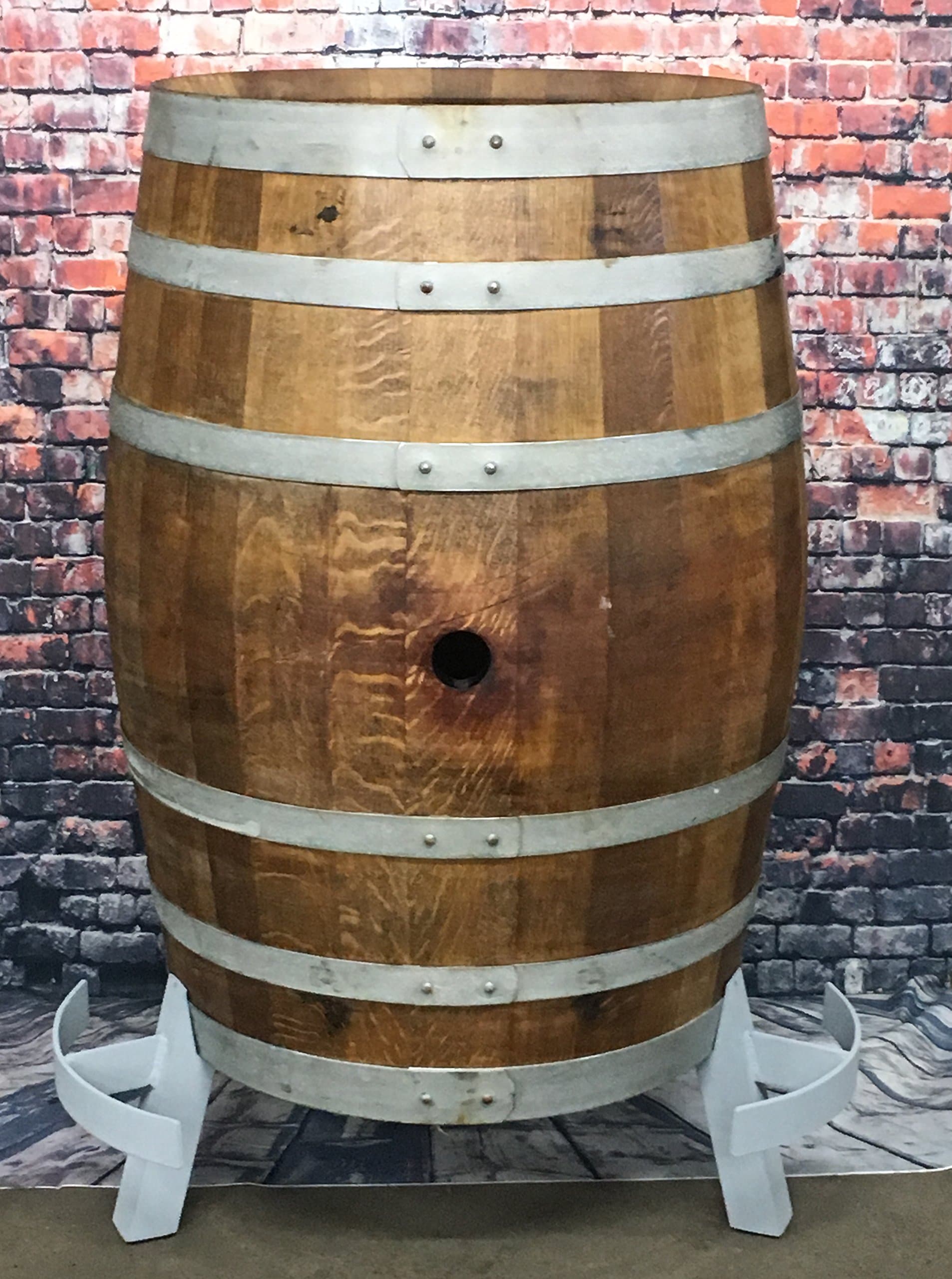 Wine Barrel Foot Rest and Riser, Make Table Pub Height (Barrel not Included)