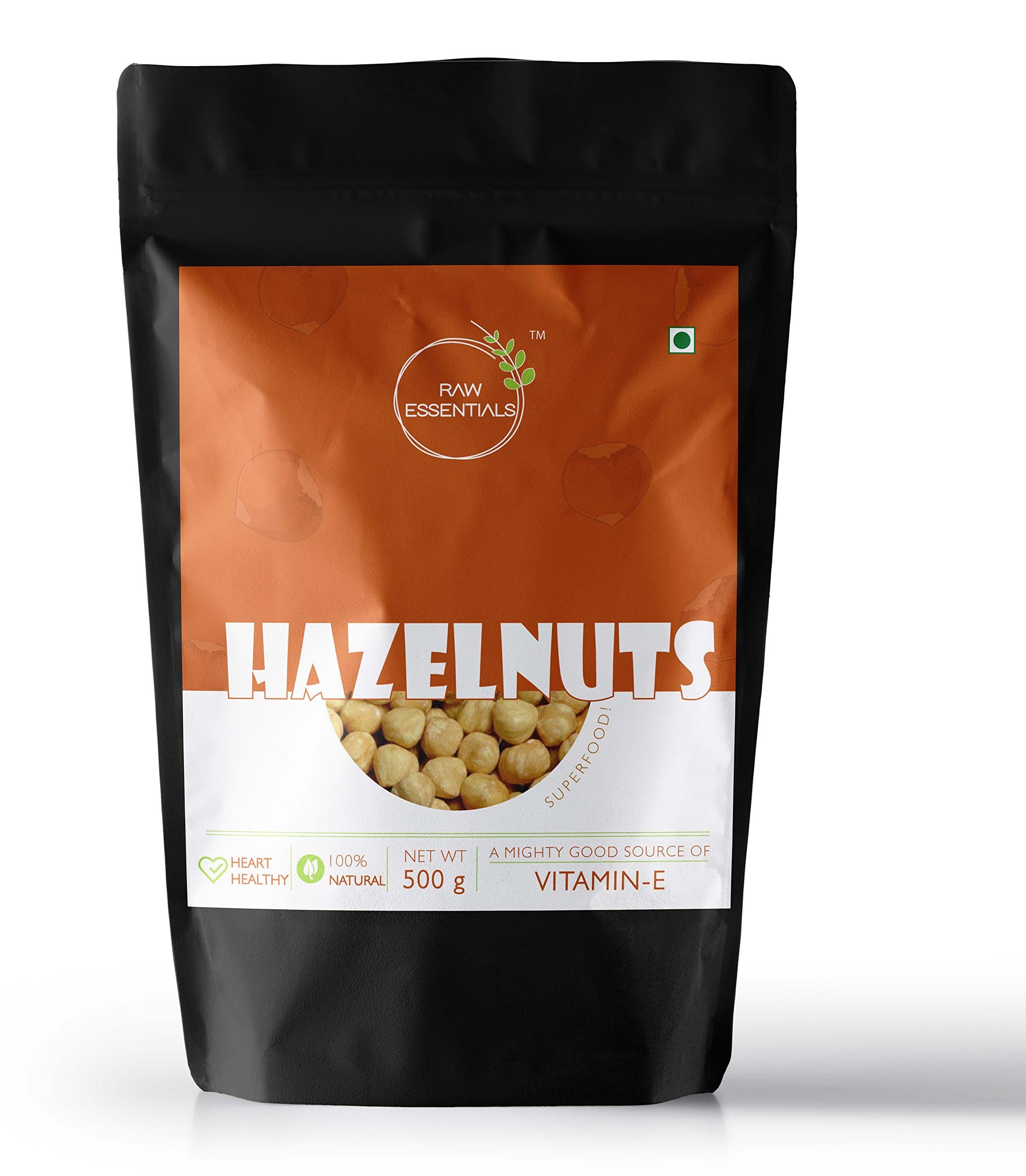 Raw Essentials Turkish Hazelnuts, 500 g