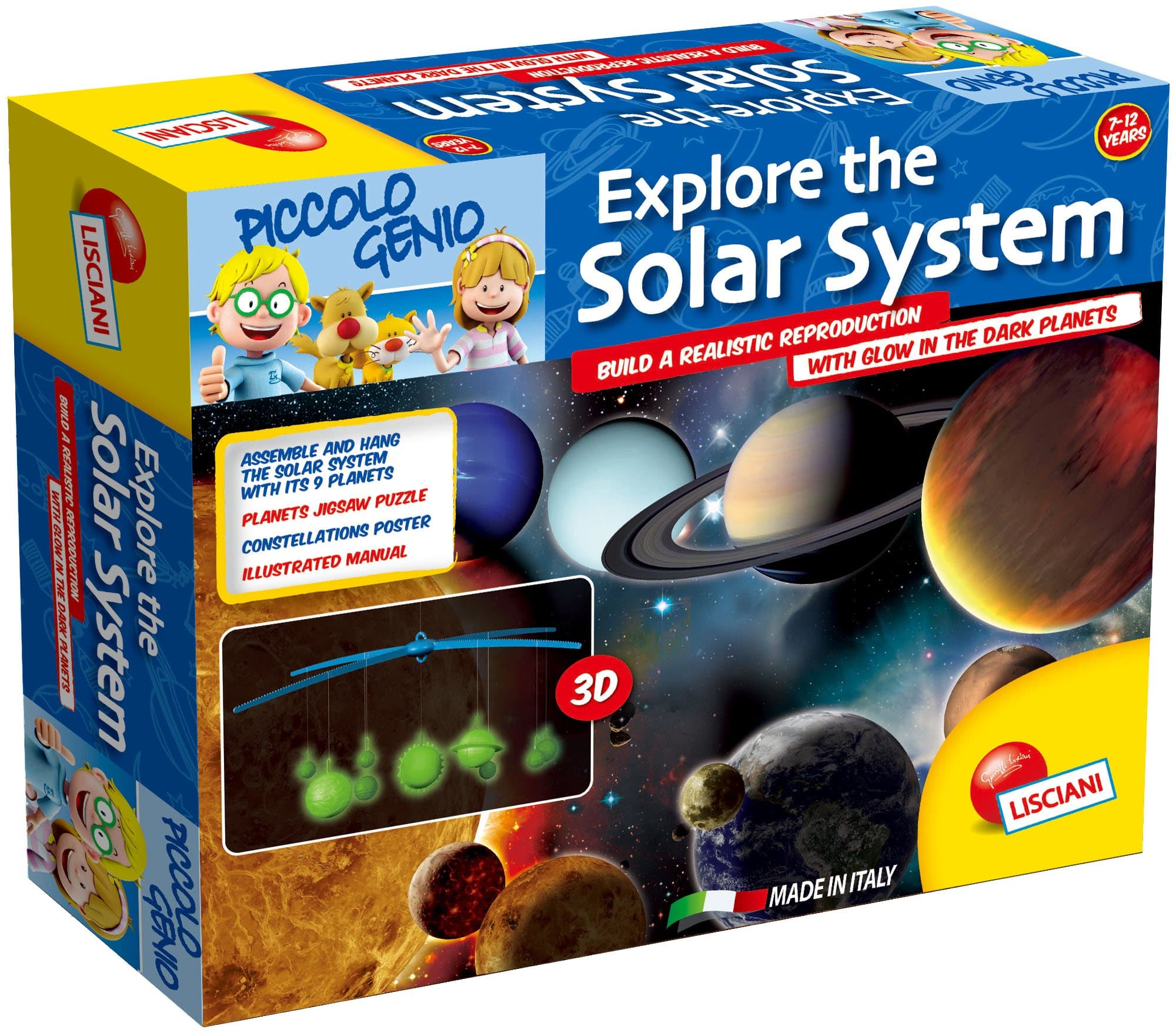 Lisciani E50208 I'm Genius Explore The Solar System, Multicolour, One Size
