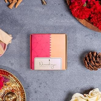 Nirmalaya Premium Rooh Rose Incense Cones (Dhoop) | Pack of 40 Cones | 100% Natural | Dhoop Cones for Pooja | Incense Cones for Fragrance