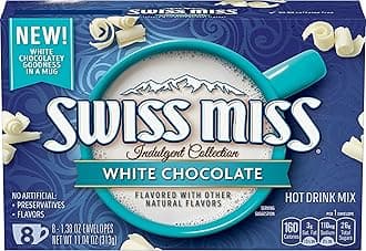 Swiss Miss White Chocolate Flavoured Hot Drink Mix, 313g