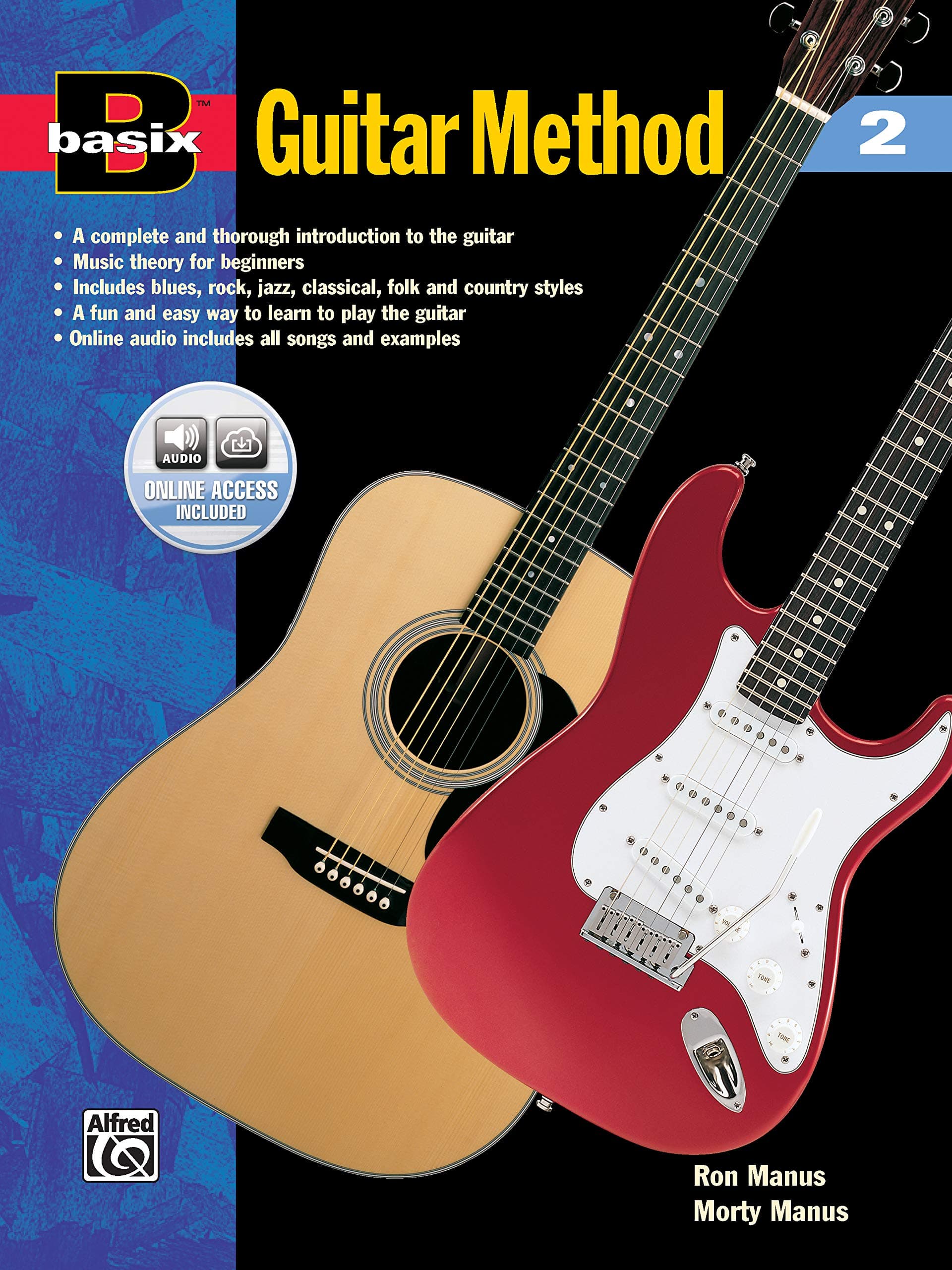 Basix Guitar Method (Basix Guitar Method) Book 2 (with CD) Paperback – January 1, 1996
