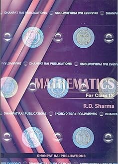 Mathematics For Class 9 By R D Sharma (Examination 2020-2021) : Old Edition