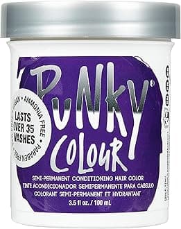 Plum Semi Permanent Hair Color - Vegan & Cruelty-Free Conditioning Hair Dye, Lasts Up to 35 Washes, 3.5 fl oz