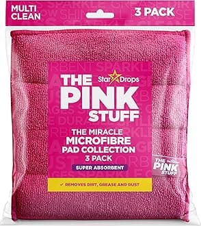 - The Pink Stuff – Miracle Microfibre Pad Collection 3 Pack