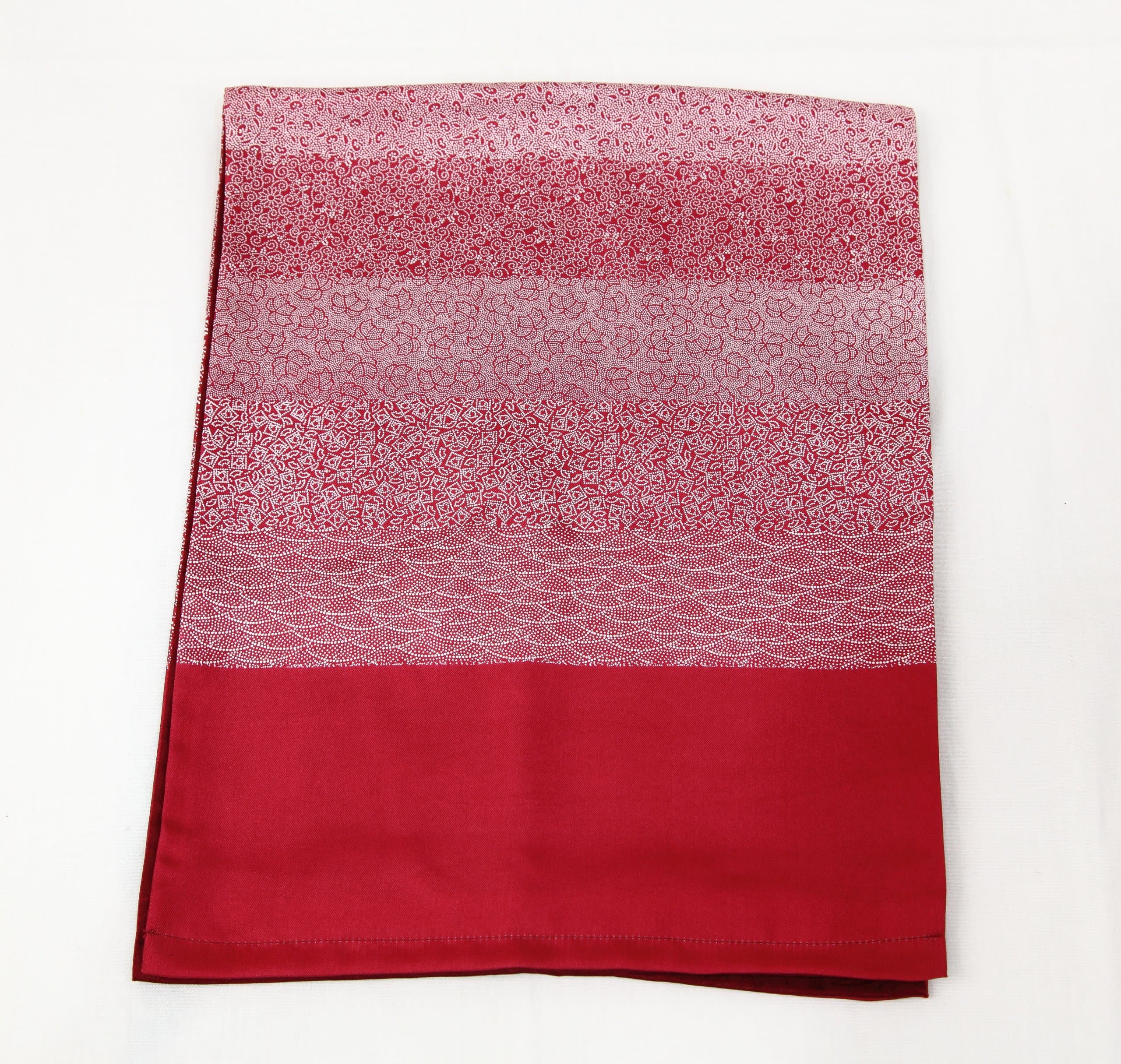 Edo Komon Scarf (Red)
