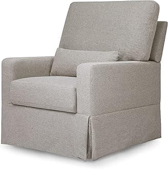 Crawford Pillowback Comfort Swivel Glider