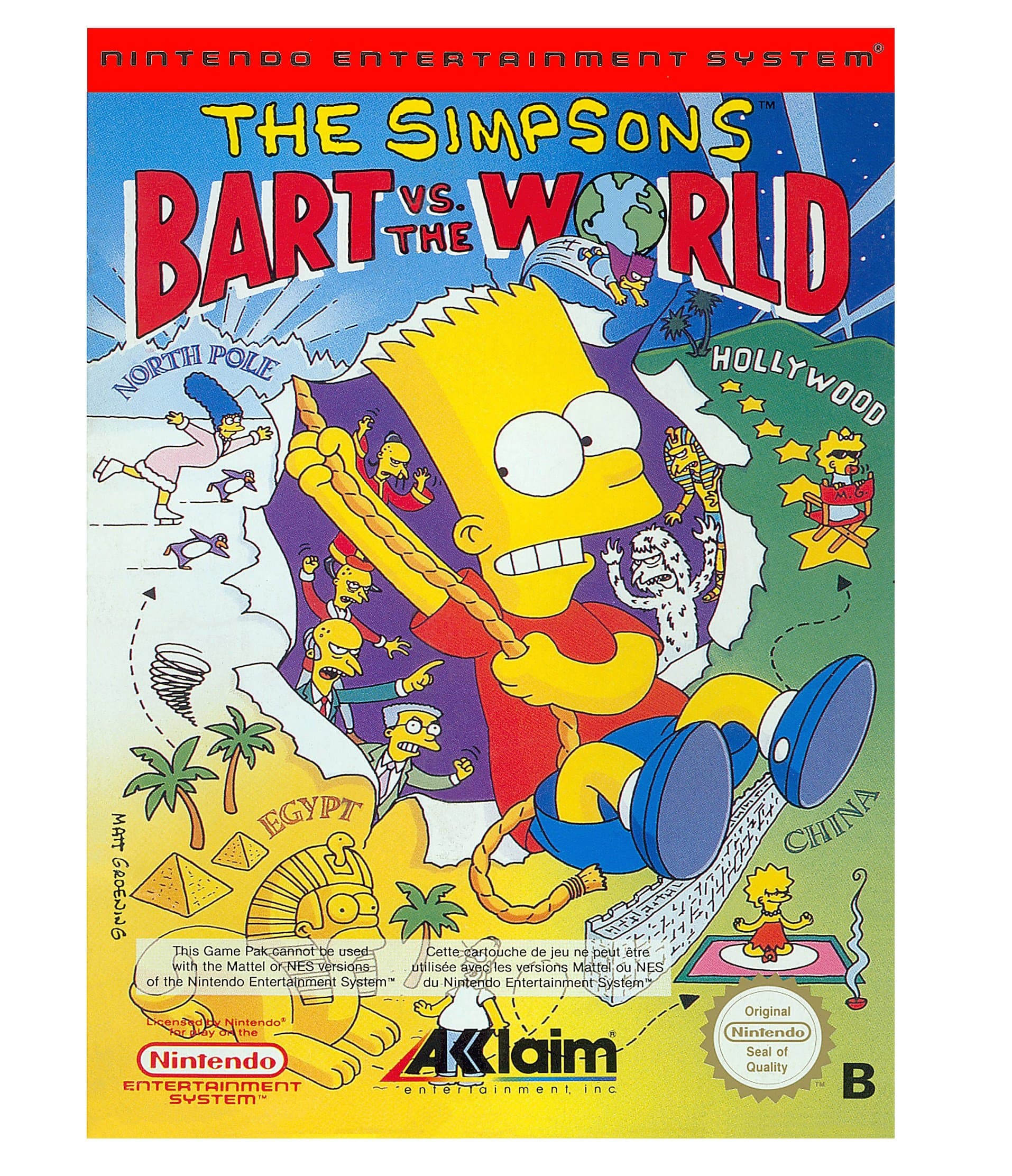 The Simpsons: Bart vs. the World