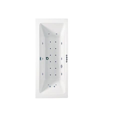 Phoenix Rectangularo No 5 System 3 Acrylic Double Ended Whirlpool & Airpool Spa Bath 1800mm x 800mm