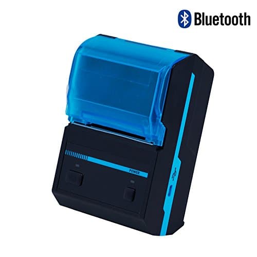 COTOP 2 inch Mini Portable Bluetooth Wireless Receipt Thermal Printer Android/iOS/Computer Connected Line Printing Rechargeble Hight Speed Printer