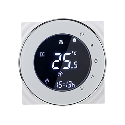 WiFi Control Negative LCD Touchscreen Programing Thermostat Boiler Heating Temperature Controller NTC Sensor 3A Regard