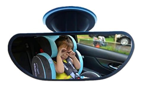 Baby Car Mirror Turn function Clear Safe Simple Secure Install Back Seat Rear Suction Cup View mirror