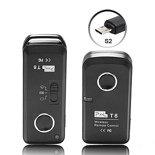 kilos Pixel T8-S2 Wireless Shutter Release Remote Control Replacement TW-283 RW-221)for Sony A58 A7 A7R A7II A7RII A75 NEX-3 A3000 A6000