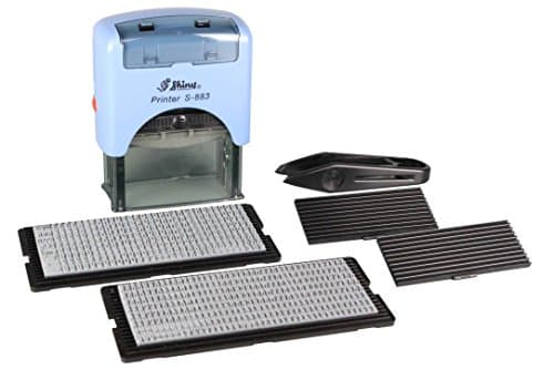 ShinySelf Inking Custom Text Printing Kit (S-883)