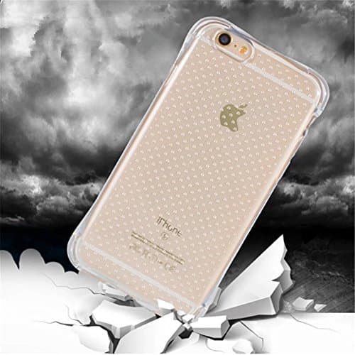 iPhone 6 PLUS /6S PLUS Case Ultra Thin Fit Soft Air Cushion Corners Series Slim Doublelayer TPU Drop Resistance Shockproof Protective Transparent Cover Case For Transparent Clear iPhone 6S Plus / 6 Plus 5.5 inch