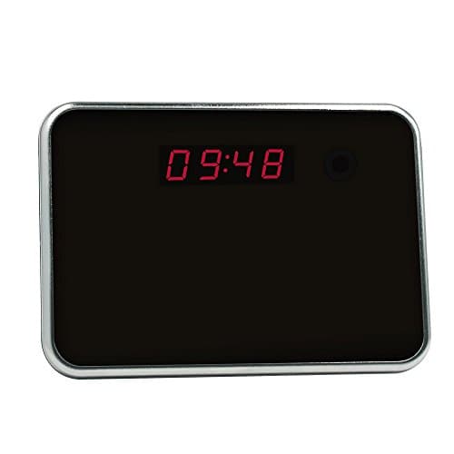 Littleadd Hidden Camera Clock Motion Detection Video Recording Security Camera Nanny Spy Cam (8GB Included)