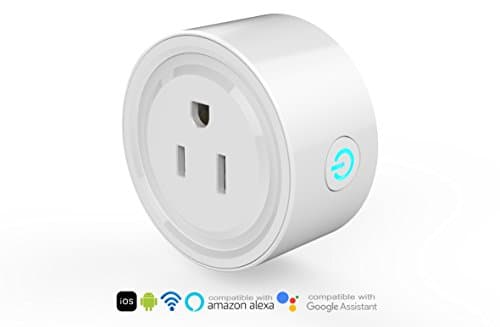 Smart Plug, Wi-Fi Enabled Mini Socket compatible with Alexa, Google Assistant iOS Android App by Smarter Goods