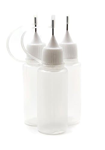 15pcs 30ml Steel Drip Tip Plastic Empty Bottle | Storage for E-Juices & Liquids