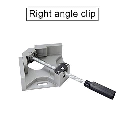 Loopunk 90 Degree Angle Two Axises Welding Angle Clamp Tool for Woodworking Engineering