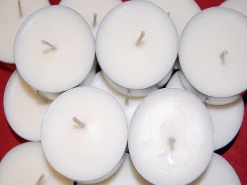 50 Unscented Soy Tea Lights