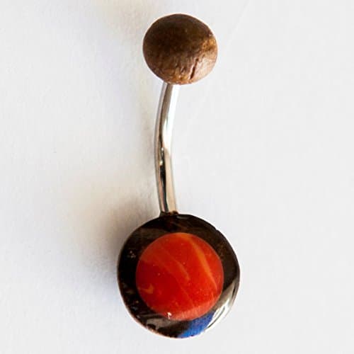 Gemstone Belly Button Ring - Navel Ring - Belly Ring - Belly Button Jewelry - Navel Jewelry - Body Jewelry - Body Piercing - Navel Pierceing