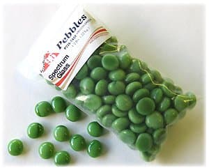 Amazon Green Opal Pebbles - 96 Coe