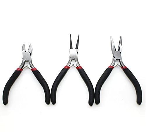 Mini Snap Ring Pliers For Jewelry Processing Small DIY Hand Tools 3 Pcs Set JY2017041404